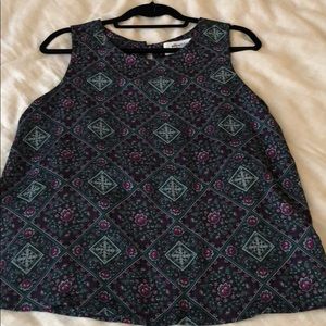 Alice Blue print tank top